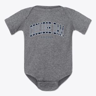 Coolidge Dam Arizona Traditional Baby Onesie