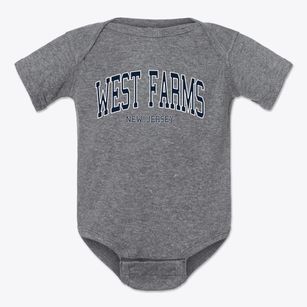 West Farms New Jersey Traditional Baby Onesie