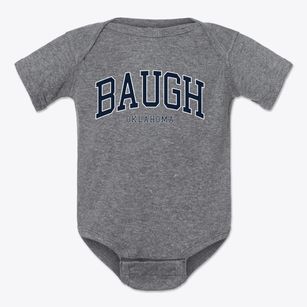 Baugh Oklahoma Traditional Baby Onesie