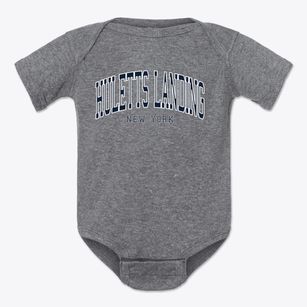 Huletts Landing New York Traditional Baby Onesie