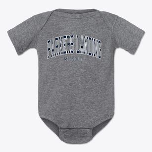 Parkers Landing Missouri Traditional Baby Onesie