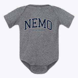 Nemo South Dakota Traditional Baby Onesie