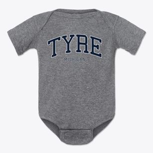 Tyre Michigan Traditional Baby Onesie