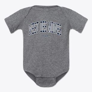 West Des Moines Iowa Traditional Baby Onesie