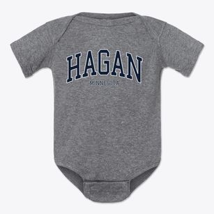 Hagan Minnesota Traditional Baby Onesie