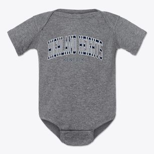 Highland Heights Kentucky Traditional Baby Onesie