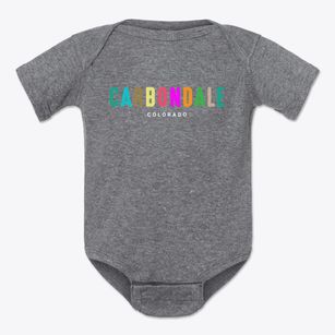 Carbondale Colorado Color Pop Baby Onesie