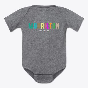 Morrilton Arkansas Color Pop Baby Onesie