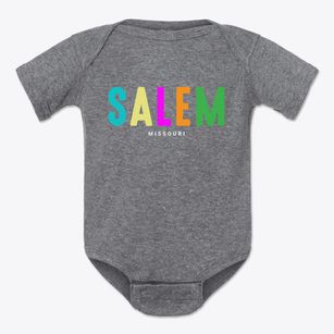Salem Missouri Color Pop Baby Onesie