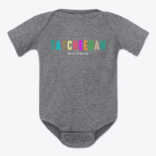 Taycheedah Wisconsin Color Pop Baby Onesie
