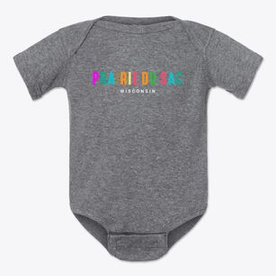 Prairie Du Sac Wisconsin Color Pop Baby Onesie