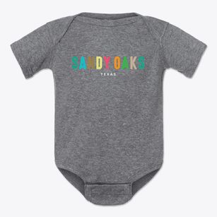 Sandy Oaks Texas Color Pop Baby Onesie
