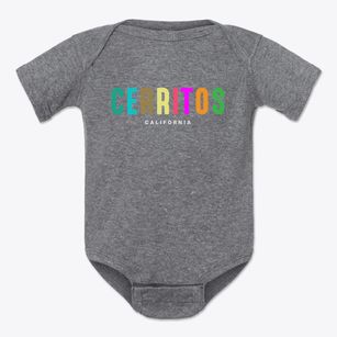 Cerritos California Color Pop Baby Onesie