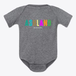 Ashland Missouri Color Pop Baby Onesie