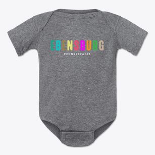 Ebensburg Pennsylvania Color Pop Baby Onesie