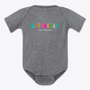 East Oakdale California Color Pop Baby Onesie