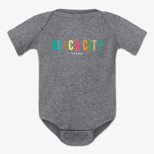 Beach City Texas Color Pop Baby Onesie