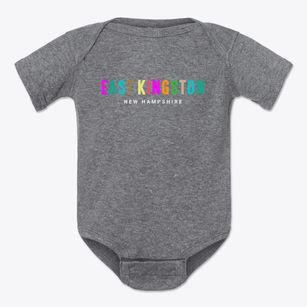 East Kingston New Hampshire Color Pop Baby Onesie