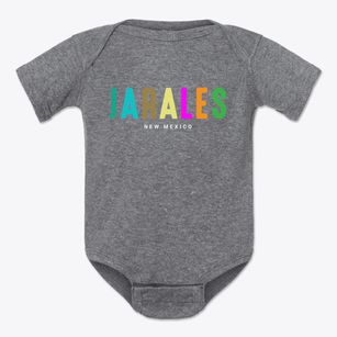 Jarales New Mexico Color Pop Baby Onesie