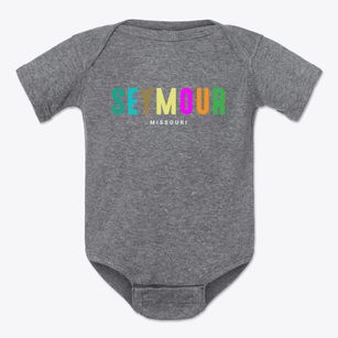Seymour Missouri Color Pop Baby Onesie