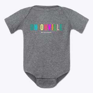 Unionville Missouri Color Pop Baby Onesie
