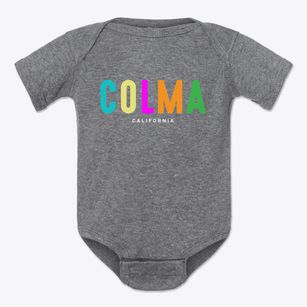 Colma California Color Pop Baby Onesie