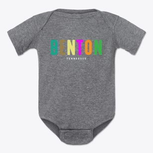 Benton Tennessee Color Pop Baby Onesie