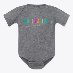 Bull Valley Illinois Color Pop Baby Onesie