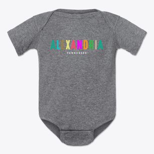 Alexandria Tennessee Color Pop Baby Onesie