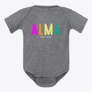 Alma New York Color Pop Baby Onesie