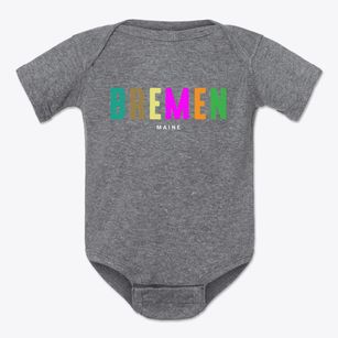 Bremen Maine Color Pop Baby Onesie