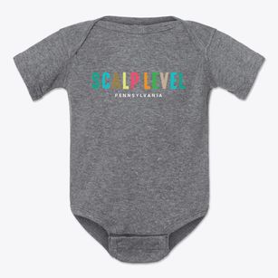 Scalp Level Pennsylvania Color Pop Baby Onesie
