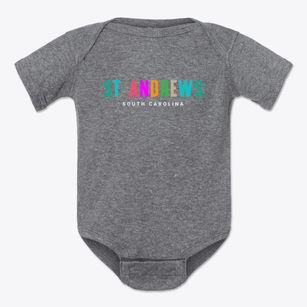 St. Andrews South Carolina Color Pop Baby Onesie