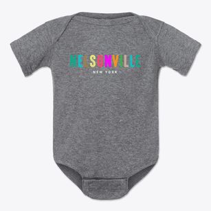 Nelsonville New York Color Pop Baby Onesie
