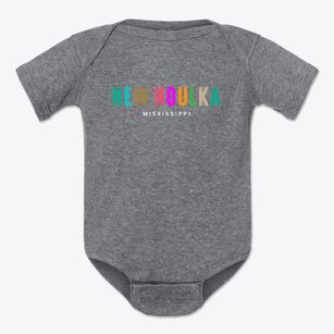 New Houlka Mississippi Color Pop Baby Onesie