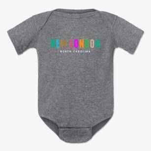 New London North Carolina Color Pop Baby Onesie