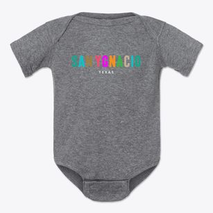 San Ygnacio Texas Color Pop Baby Onesie