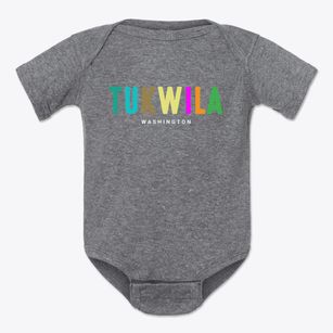 Tukwila Washington Color Pop Baby Onesie