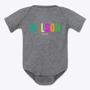 Wilson Texas Color Pop Baby Onesie