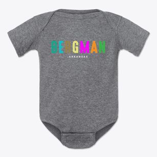 Bergman Arkansas Color Pop Baby Onesie