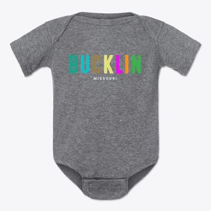 Bucklin Missouri Color Pop Baby Onesie