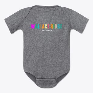Wallace Ridge Louisiana Color Pop Baby Onesie