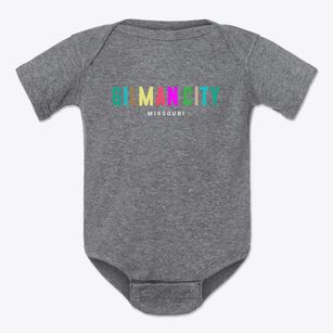 Gilman City Missouri Color Pop Baby Onesie