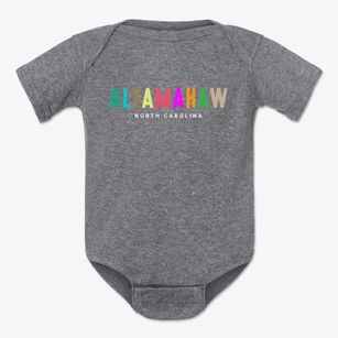 Altamahaw North Carolina Color Pop Baby Onesie
