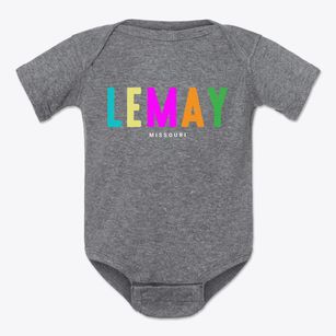 Lemay Missouri Color Pop Baby Onesie