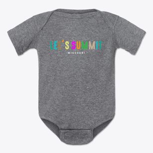 Lee's Summit Missouri Color Pop Baby Onesie