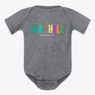 Mayhill New Mexico Color Pop Baby Onesie