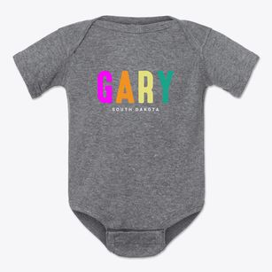 Gary South Dakota Color Pop Baby Onesie