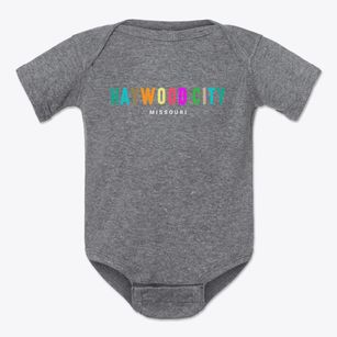 Haywood City Missouri Color Pop Baby Onesie