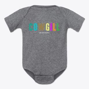 Cowgill Missouri Color Pop Baby Onesie